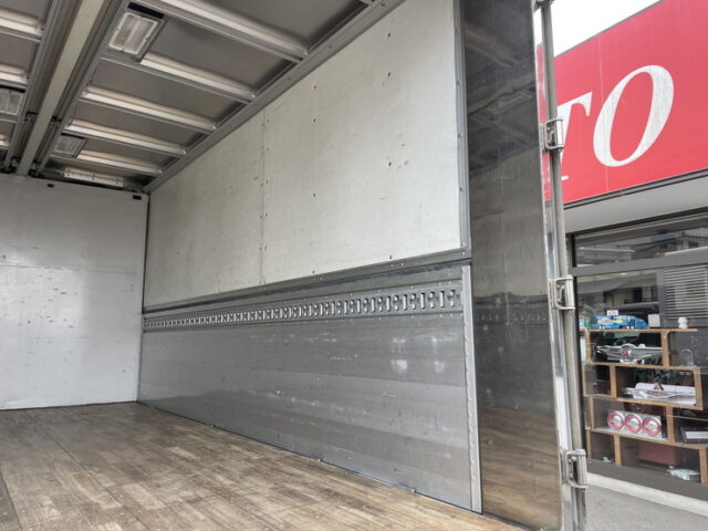 ブルーテックキャンター　ワイドロング　ウィング　架装多数　リア門口ステンレス