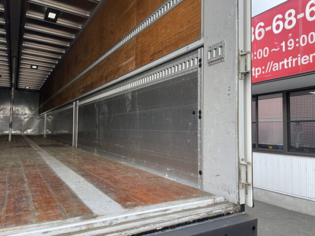 フルハーフ　トレーラーウィング　3軸　リフトアクスル(後軸残し)　1Mアオリ