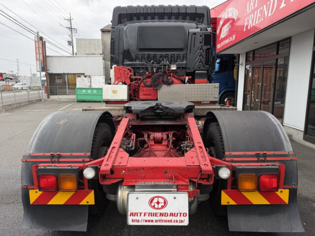 いすゞ:ギガ:ハイルーフ:トレーラーヘッド:フロントバイザー:第5輪荷重11.100㎏