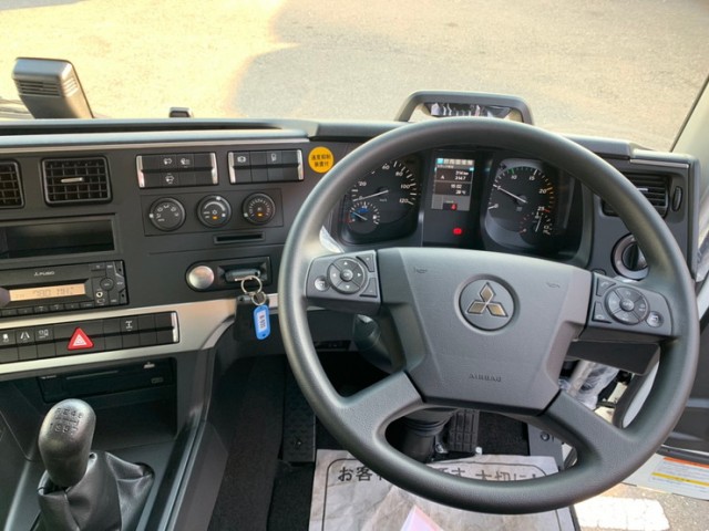 【528】ふそう　スーパーグレート　平ボデーアルミB　4軸低床　登録済未使用車