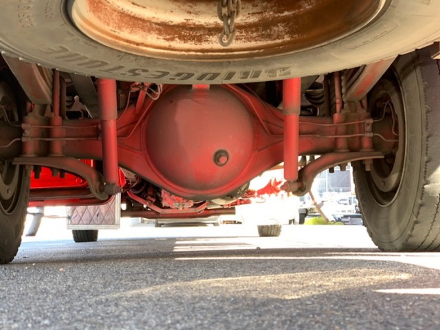 【510】日野　レンジャープロ　冷凍バン　板バネ　左観音　キーストン床