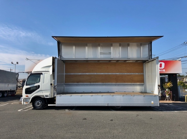 【309】ふそう　ファイター　アルミウイング　リヤエアサス