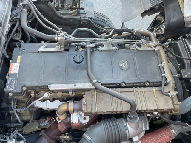 三菱ふそう　スーパーグレート　ハイルーフ　ウィング　顔面メッキ　融雪仕様