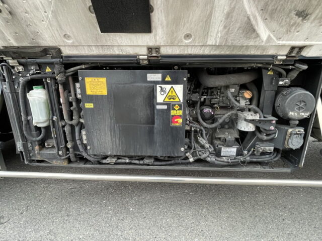 日野　17プロフィア　冷凍バン　ジョロダー4列　キーストン床　サブエンジン　TU85SA　格納ゲート