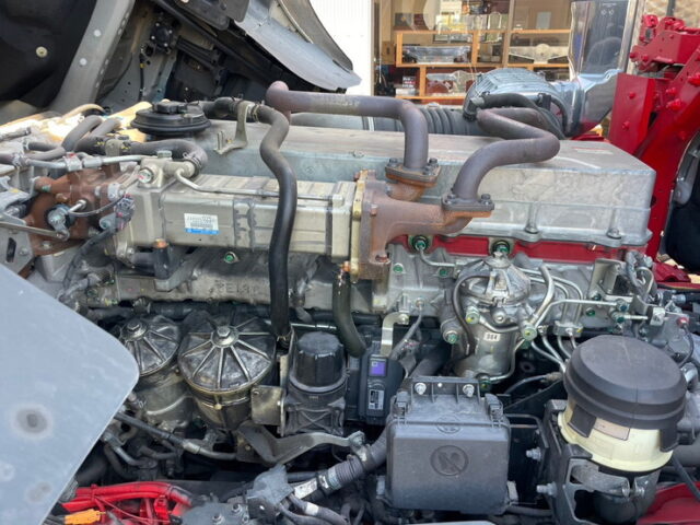 17プロフィア　ハイルーフ　ウィング　造りボディ　90アオリ　ステンレス多数　7速MT