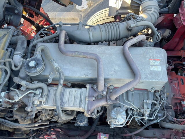 プロフィア　平ボディー　４段クレーン　ステンレス多数　　