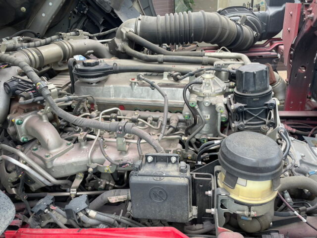 【1542】H30 プロフィア ハイルーフ アルミホイール 門口ステンレス　