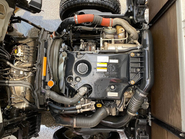 【840】H22　エルフ　標準幅　10尺　造りボデー　アルミ平