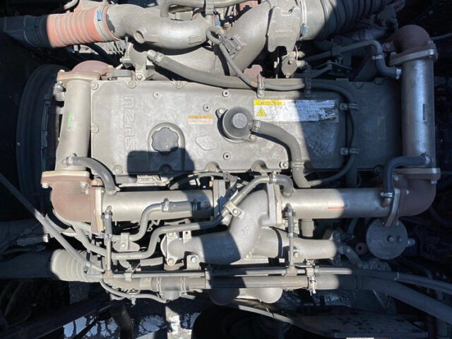 【872】H22　ギガ　ハイルーフ　4軸　ウィング　門口ステンレス　アルミホイール