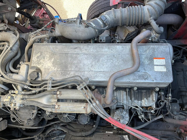 【869】H18　プロフィア　ハイルーフ　10輪ウィング　前後門工　ロッカーレールステンレス　7速MT