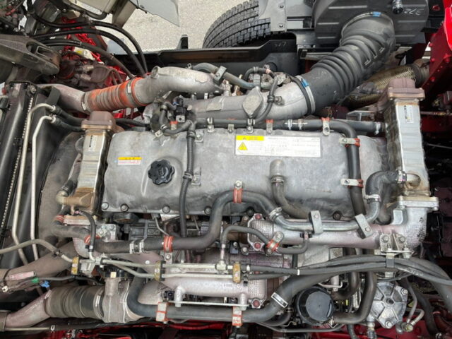 【870】H28　ギガ　ハイルーフ　10輪　ウィング　内高2,504　門口ステンレス　7速