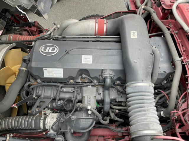 【901】H28　クオン　ハイルーフ　ウィング　4軸　ステンレス多数