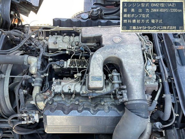 【921】H15　スーパーグレート　ハイルーフ　7速　ウィング　V8エンジン