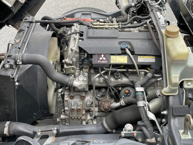 【992】H29　キャンター　積載車　3トン積　古河ユニックUC-35　ネオファイブ　積込角5度(乗り口3度)