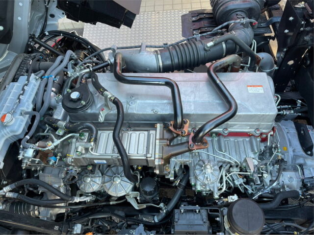 【911】R3　17プロフィア　造りボディ　ウィング　格納ゲート付　7速MT　未使用車