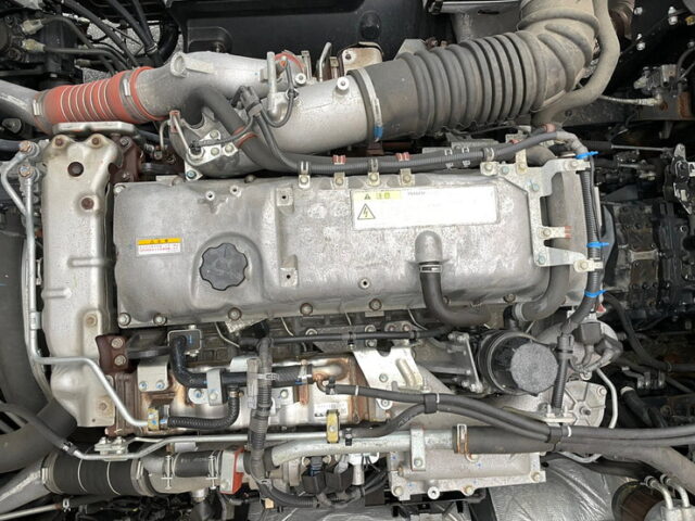 【1000】H30　ギガ　ハイジャッキセルフクレーン　4段　ラジコン　フックイン　7速MT　380馬力