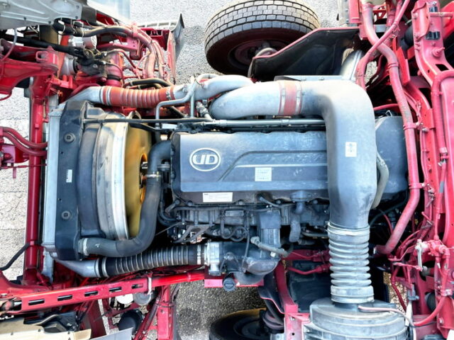 【1014】H28　クオン　ハイルーフ　トレクスボディ　ウィング　格納ゲート付　エアサス　木床