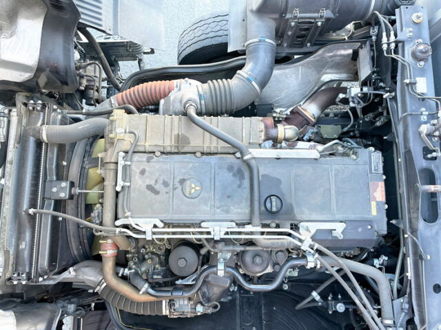 【1029】H27　スーパーグレート　ハイルーフ　7速MT　総輪エアサス　跳上ゲート　委託販売