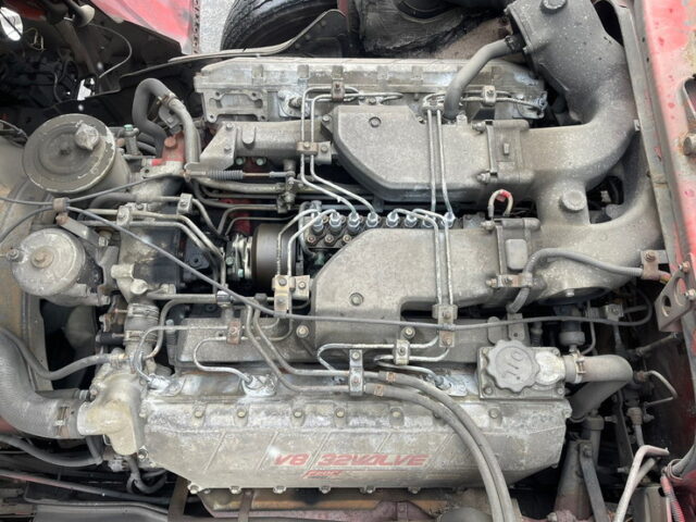 【1031】H7　プロフィア　V8　7速MT　平アルミブロック　板バネ　1M10アオリ