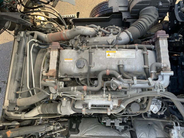 【1096】H29 ハイルーフ ギガ 7速 ウィング 4軸低床 木床 委託販売