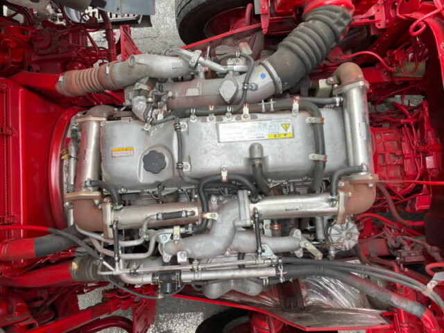 【1115】H25　ギガ　平ボデーアルミブロック　エアサス　木床　内フック26対