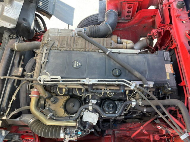 【1135】H26　スーパーグレート　平ボデーアルミB　2デフ　7速　420馬力　ステンレス多数