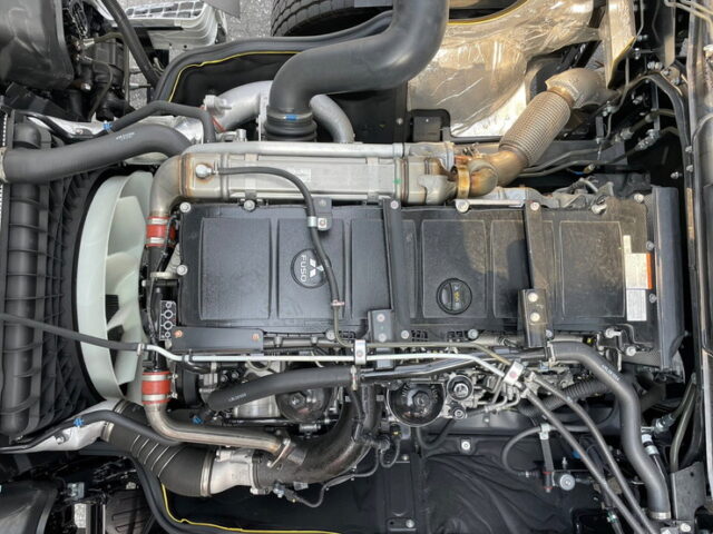 【1173】R3　17スーパーグレート　プレミアムライン　ハイルーフ　平ボデーアルミB　エアサス　未使用車