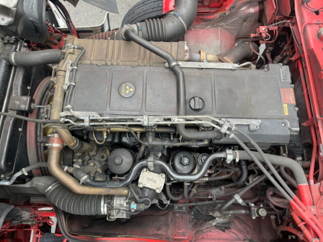 【1222】H27　スーパーグレート　ハイルーフ　冷凍バン　横観音2枚　ジョロ4キーストン　サブエンジン　420馬力