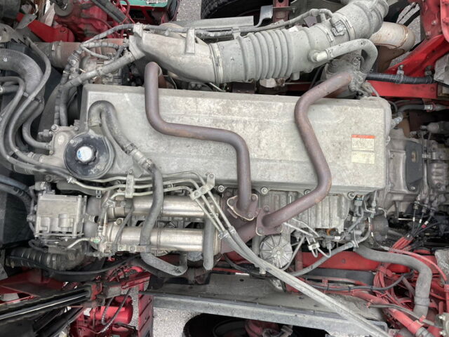 【1350】H22 プロフィア 冷凍ウィング リア門口ステンレス 木床 総輪エアサス