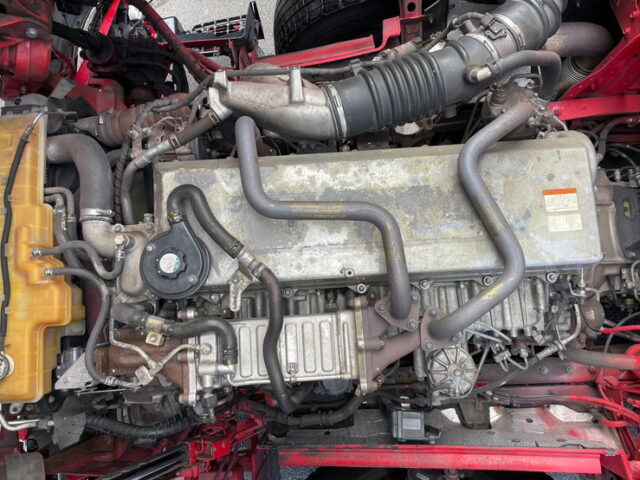 【1270】H26　プロフィア　ハイルーフ　ウィング　造りボディ　1Mアオリ　木床