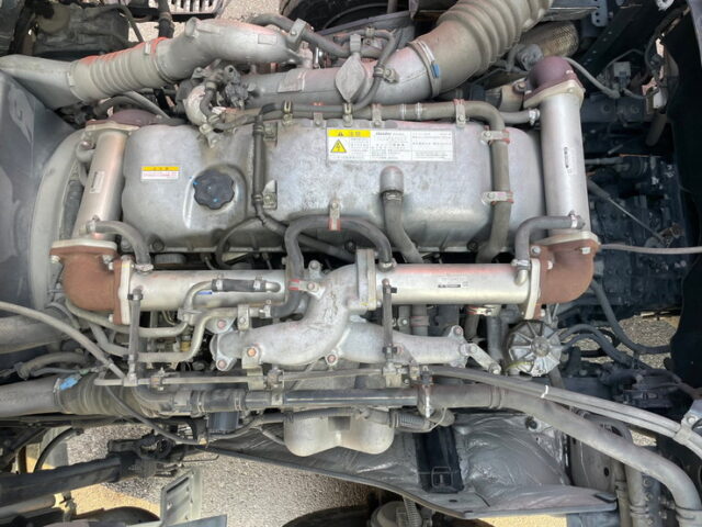 【1480】H27　ギガ　ハイルーフ　ウィング　木床　7速MT　380馬力　リア門口ステンレス