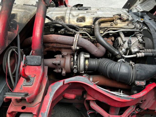 【1502】H17 ジェネレーションキャンター　平ボデー　架装多数　煙突マフラー