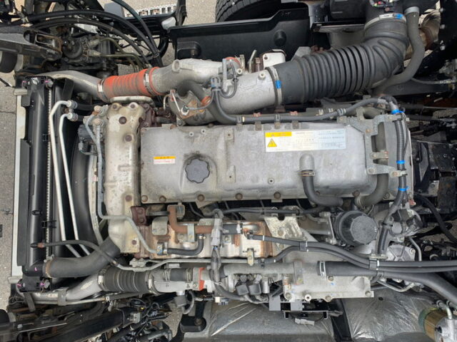 【1519】H30　ギガ　ハイルーフ　ウィング　リア門口ステンレス　7速MT　380馬力