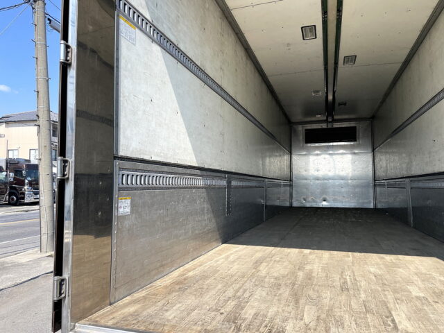 日野　プロフィア　冷凍ウィング　リア門口ステンレス　木床　プロシフト　380馬力