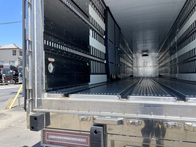 フルハーフ　トレーラー冷凍バン　サーモキング　プレジデント　３軸　リフトアクスル(中残し)