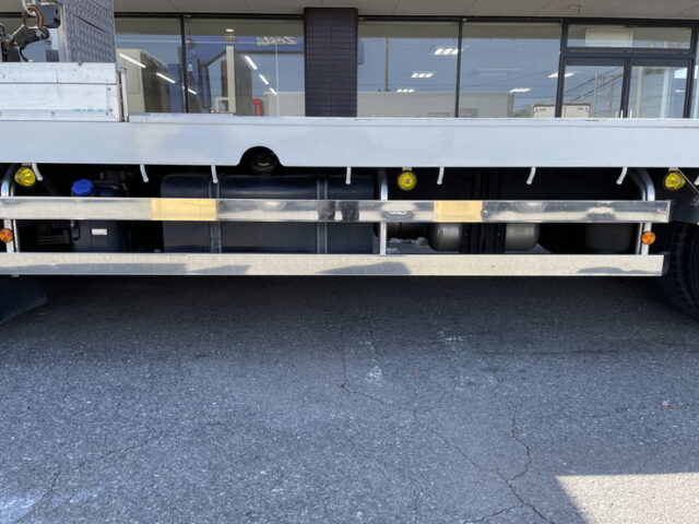 日野：プロフィア：ハイジャッキセルフ：アルミホイール：ステンレスサイドバンパー：TADANO４段クレーン