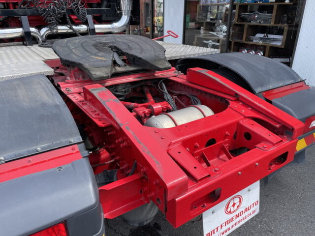 日野　プロフィア　ハイルーフ　トレーラーヘッド　煙突マフラー(ダミー)　ブタ鼻