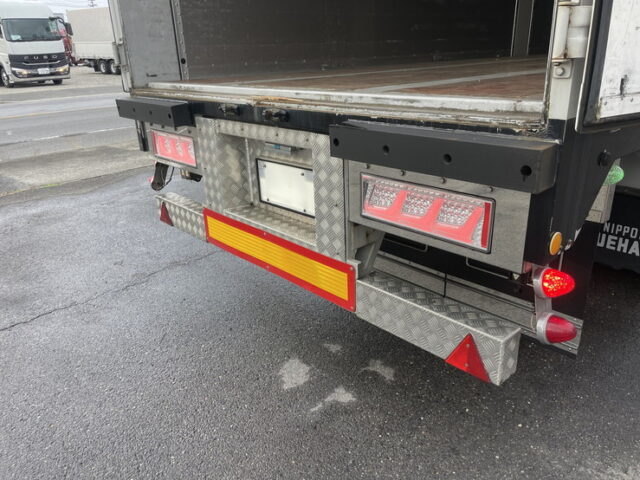 フルハーフ　トレーラーウィング　3軸　リフトアクスル(後軸残し)　1Mアオリ