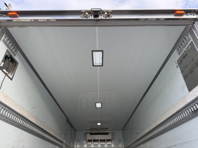 日野:17レンジャー:冷凍バン:菱重製冷凍機TDJS50DC:格納ゲート:アルミシマ床