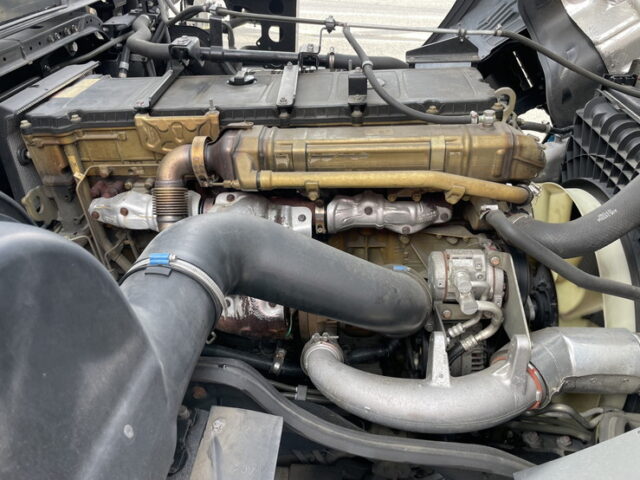 三菱ふそう　17スーパーグレート　ハイルーフ　冷凍ウィング　架装多数　木床　菱重製直結冷凍機