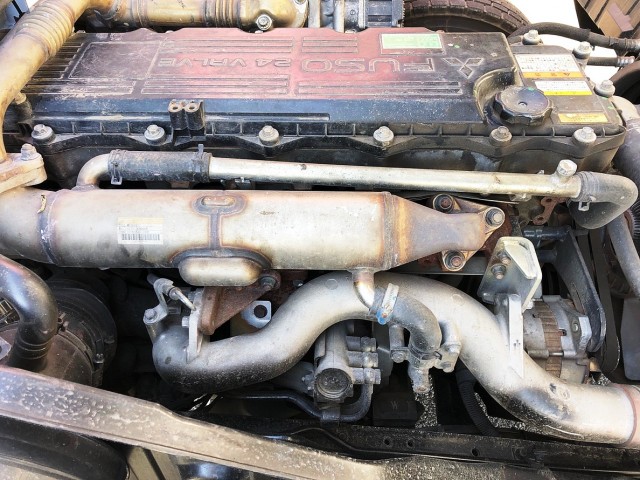 【352】三菱ふそう　ファイター　ワイド　平ボデー　アルミブロック