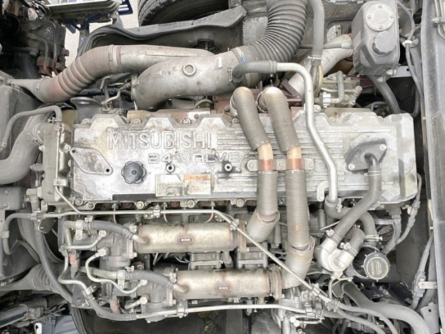 【579】ふそう　スーパーグレート　ハイルーフ　10輪　平ボディ　鉄床