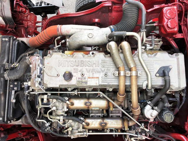 【311】ふそう　スーパーグレート　低床　アルミウイング