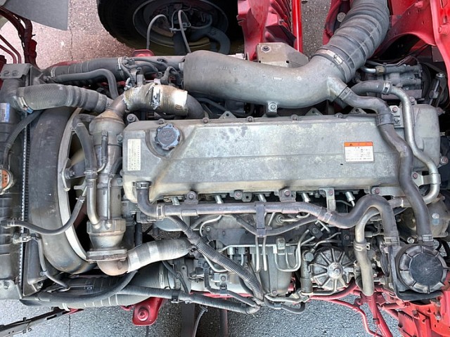 【510】日野　レンジャープロ　冷凍バン　板バネ　左観音　キーストン床