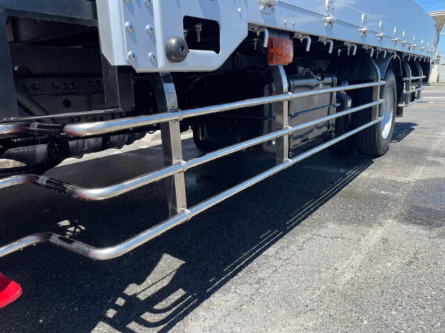 三菱ふそう：ファイター：増トン：未使用：ハイジャッキセルフ：ステンレスサイドバンパー