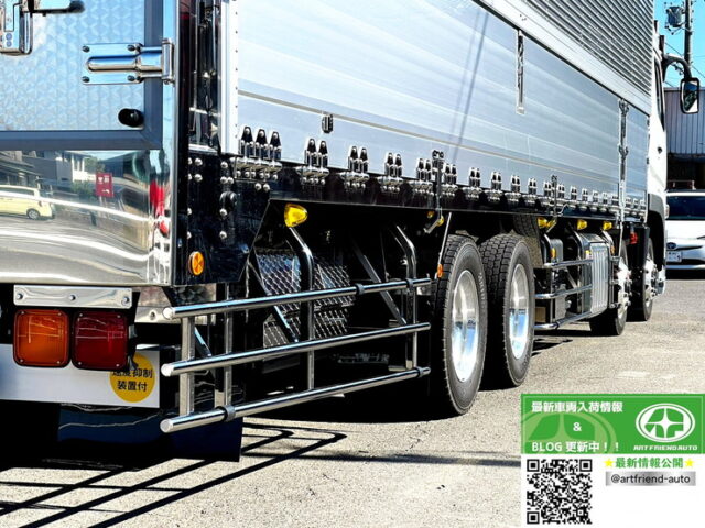 17スーパーグレート　未使用　ハイルーフ　ウィング　造りボディ　7速MT　