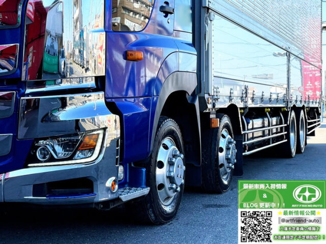 【1627】H29　17プロフィア　ハイルーフ　ウィング　ステンレス多数　木床