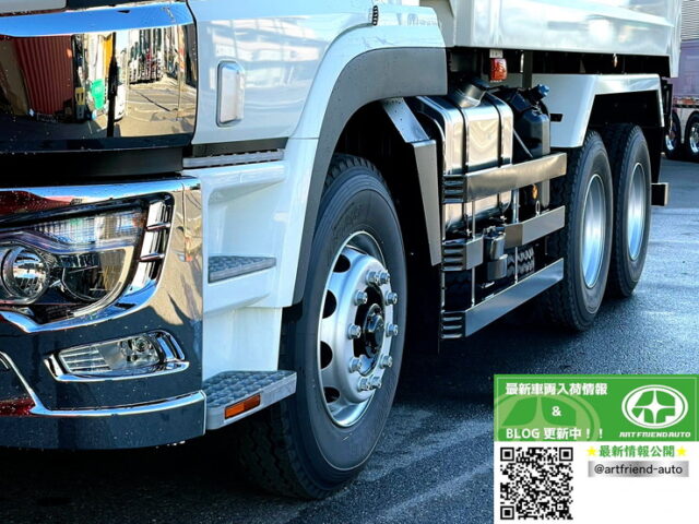 【1576】R5　17スーパーグレート　ダンプ　5100×2200　未使用　7速MT　新明和ボデー