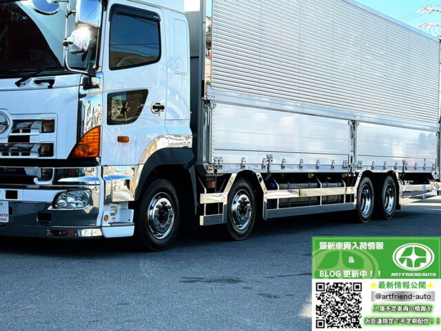 プロフィア　ハイルーフ　ウィング　新品★ステンレスパーツ/メッキホイール　木床　7速MT　380馬力