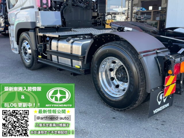 【1664】R6　17スーパーグレート　トレーラーヘッド　ハイルーフ　未使用　D尺　第5輪荷重11.500㎏　プレミアムライン